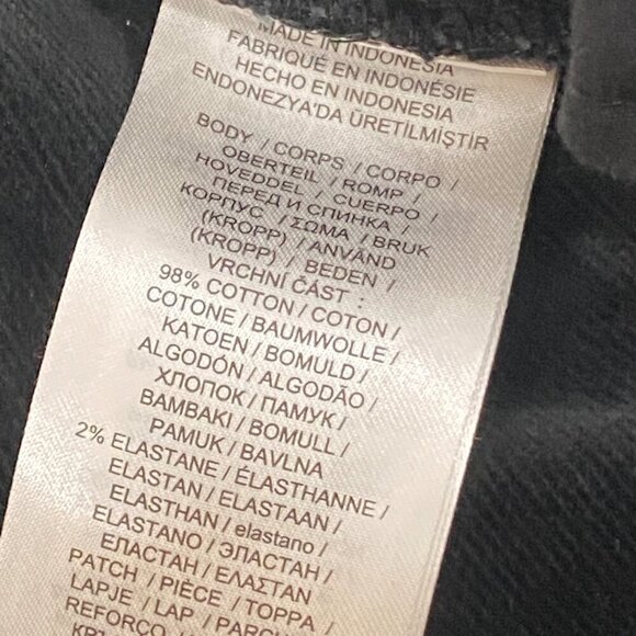 Lauren Ralph Lauren Womens Mid-Rise Black fine corduroy Straight Leg Pants 6P - Picture 7 of 11